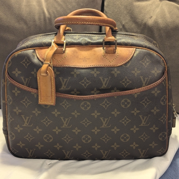 Louis Vuitton Vintage Monogram Canvas Deauville Satchel - Picture 1 of 17